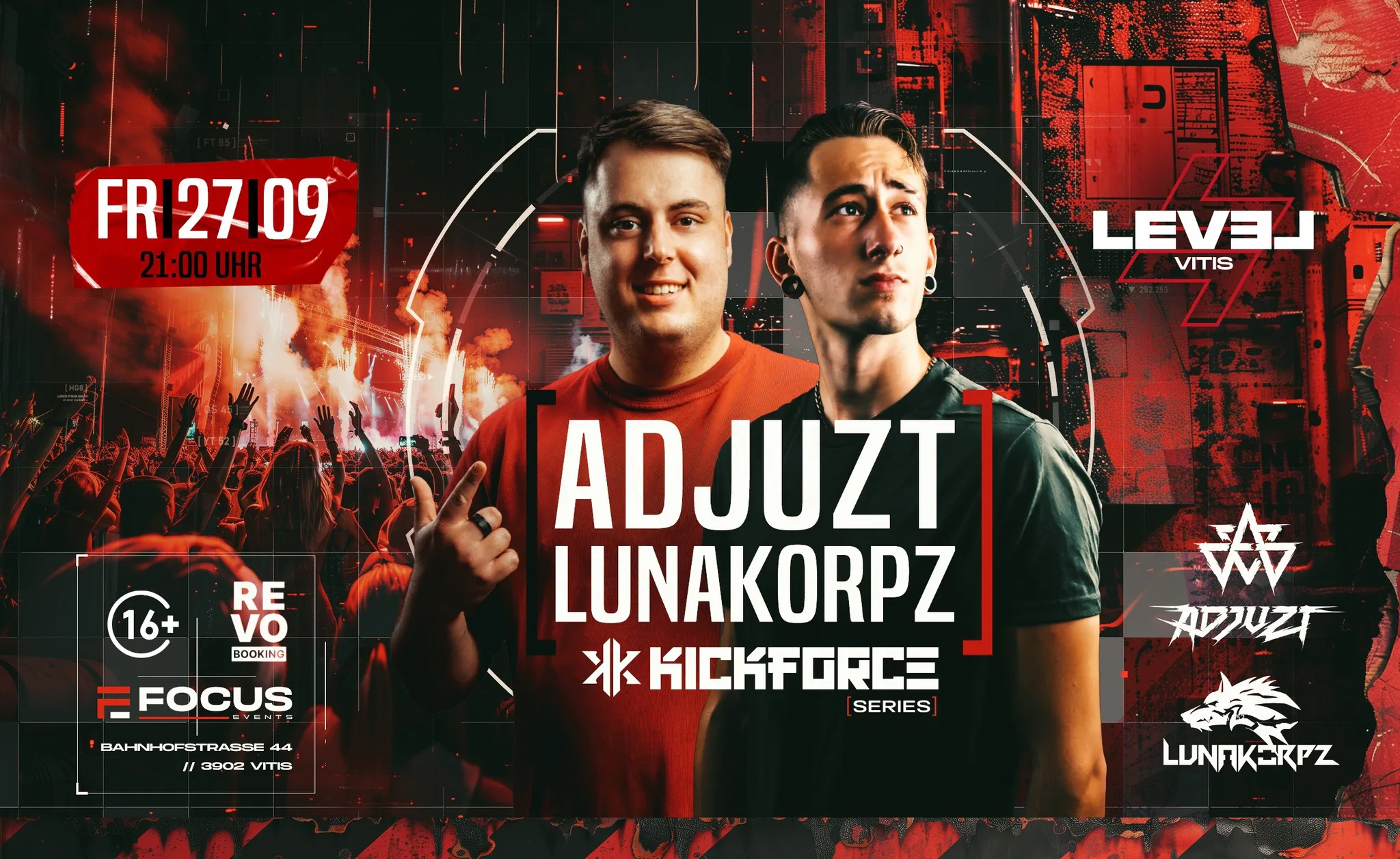 Kickforce presents: ADJUZT & LUNAKORPZ