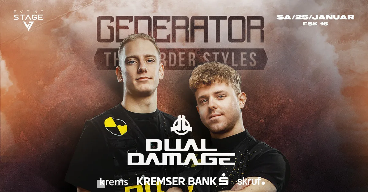 Generator presents DUAL DAMAGE