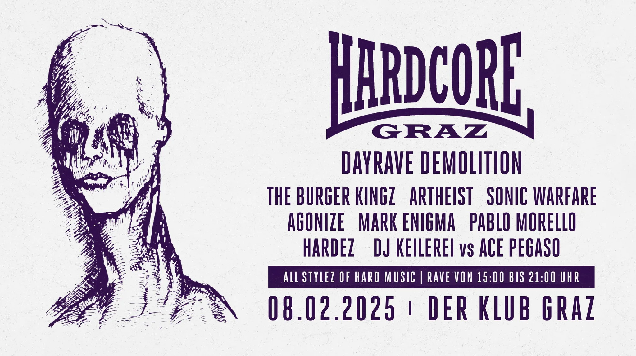 Hardcore Graz: Dayrave Demolition 08.02.2025