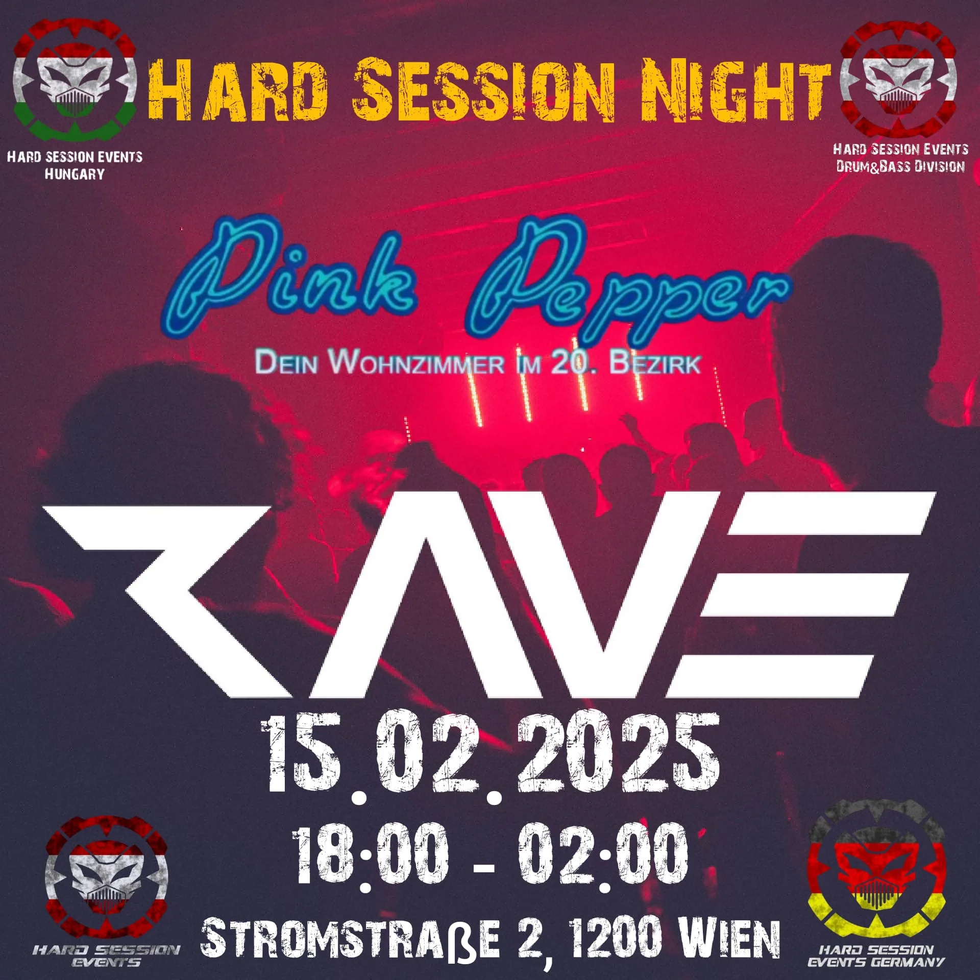 Hard Session Night first Edition  mit special guest PEARL INDEX